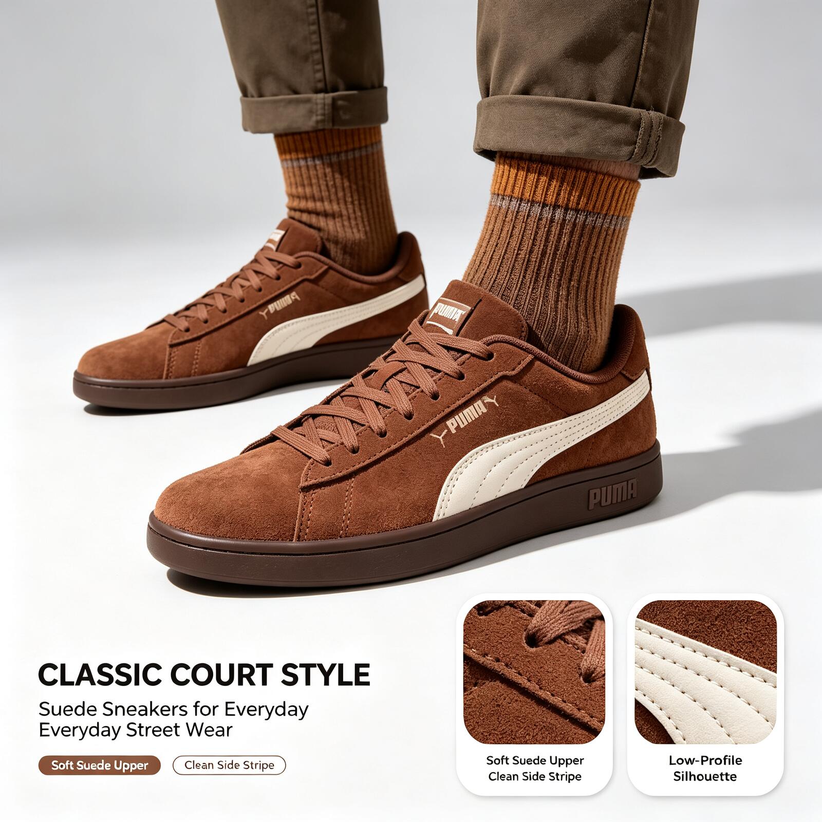 Puma Shoes Suede Classic - Nowe buty PUMA Retro Casual Sneaker,