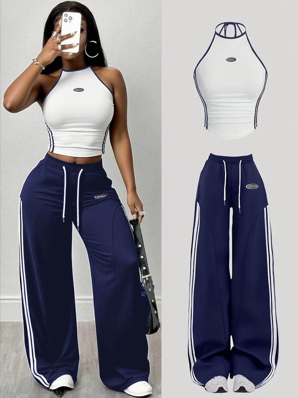 Damski top typu halter z paska – Crop Top Crochet recenzja i cena