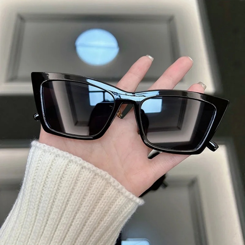 Luksusowe czarne okulary przec – Sunglasses Cat Eye recenzja i cena