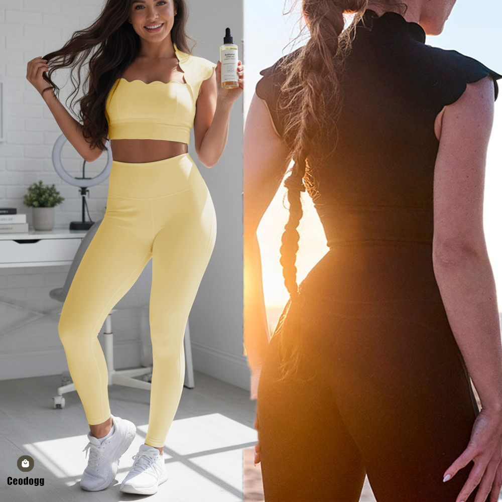 Damska sportowa kamizelka z fa – Crop Top Crochet recenzja i cena