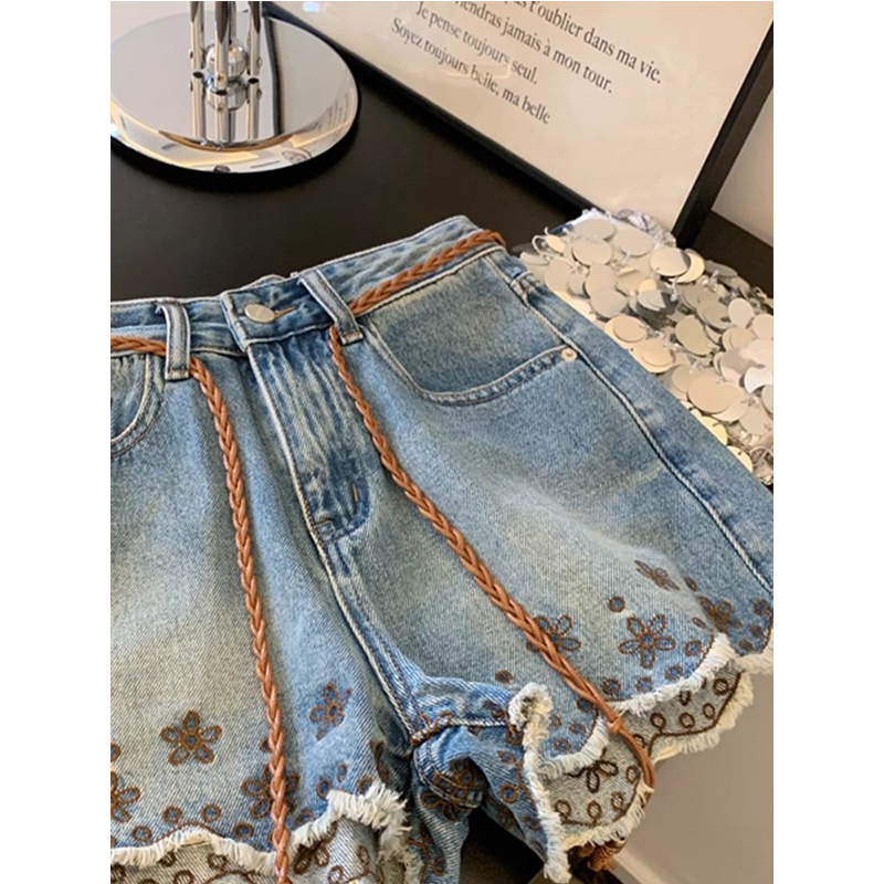 Oddychające, vintage'owe szort – Shorts Denim Frayed recenzja i cena